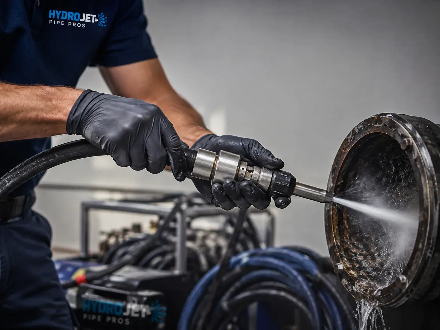 Hydro Jet Pipe Descaling in Winters, TX